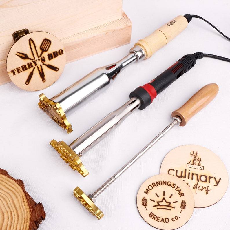 Custom Brand Iron Stamp, Custom Logo Stamp, Wood Burning Stamp, Wood Branding, Heat Stamp, Iron For Wood, Custom Gift