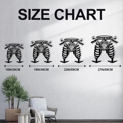 Custom Metal Motorcycle Helmet Holder Wall Mount-MetalsignX