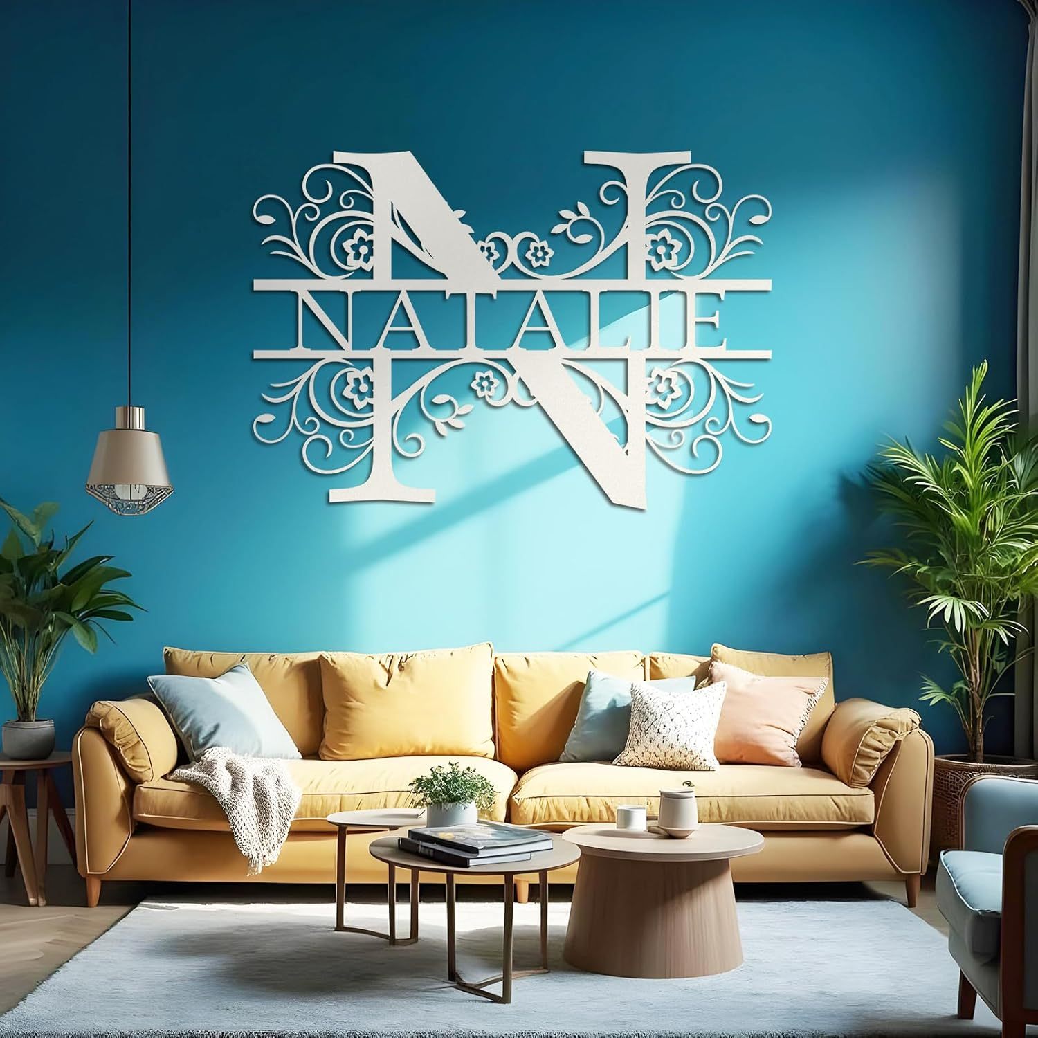 Personalized Metal Bear Sign, Custom Family Last Name Sign | Rustic Cabin and Outdoor Wall Decor-MetalsignX