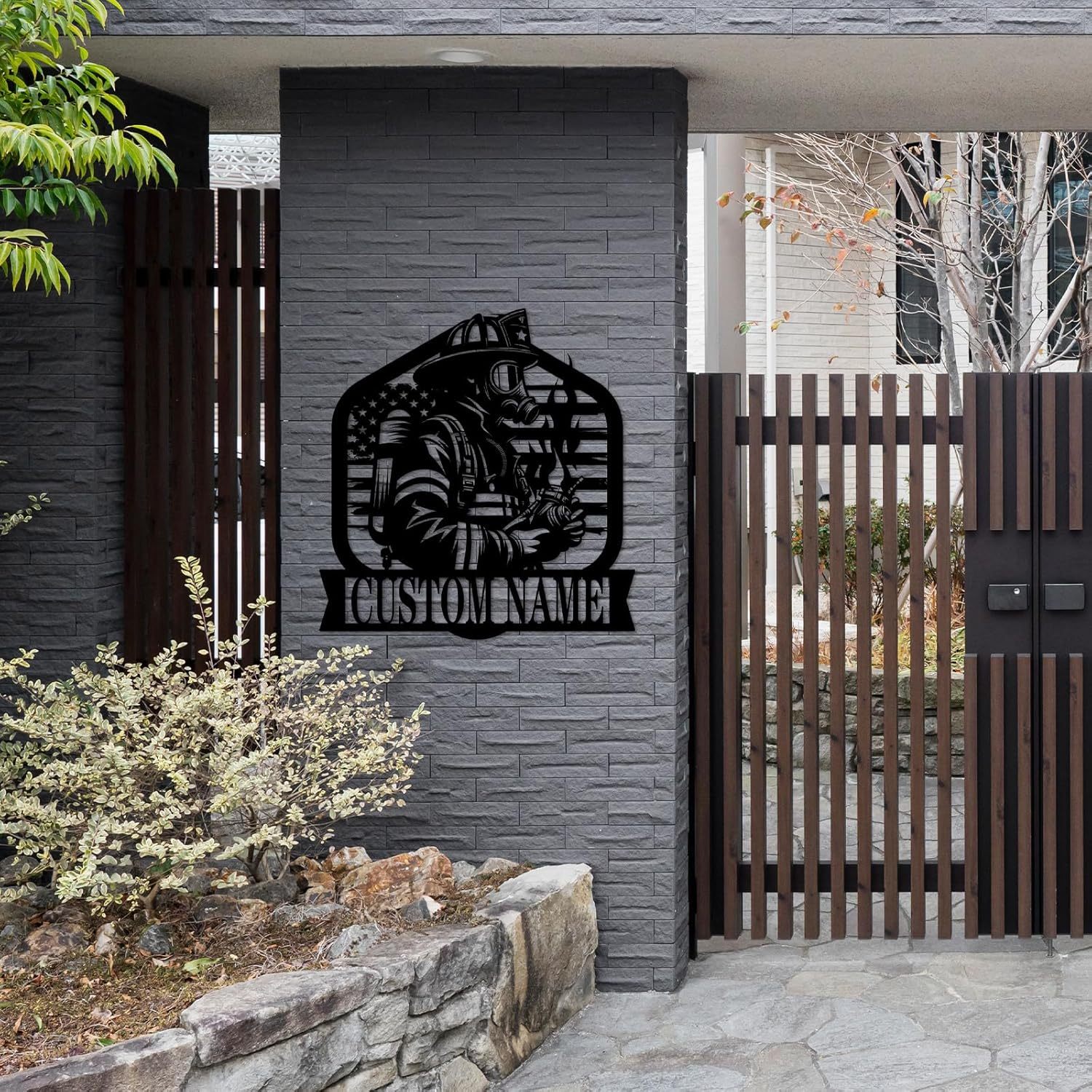 Personalized Beach Metal Sign, Custom Flamingo Metal Name Sign-MetalsignX