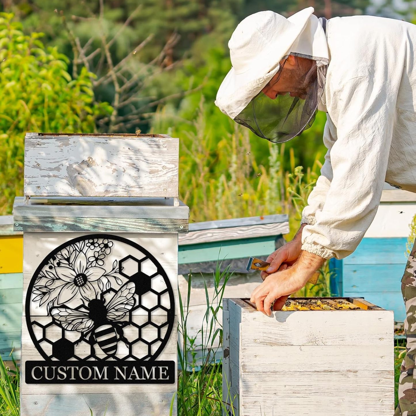 Custom Iron Animal Signs - Personalized Metal Wall Decor with Dragon, Bear, Fox & More-MetalsignX