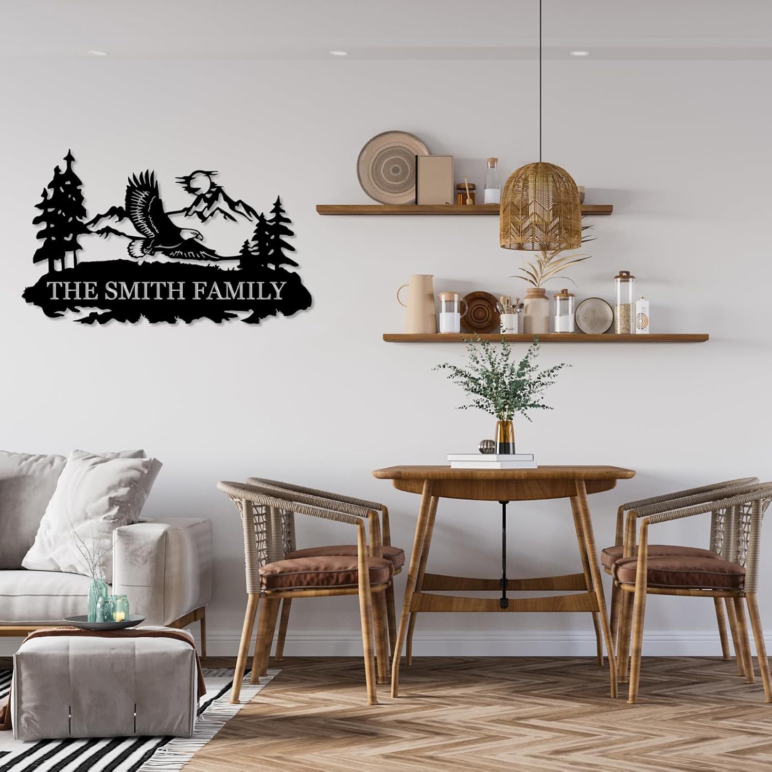 Personalized Campfire Metal Sign , Rustic Outdoor Wall Decor for Campgrounds-MetalsignX