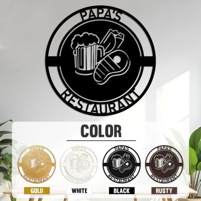 Custom Garden Sign, Vegetable Garden Sign, Personalized Metal Garden Signs for Outdoors-MetalsignX