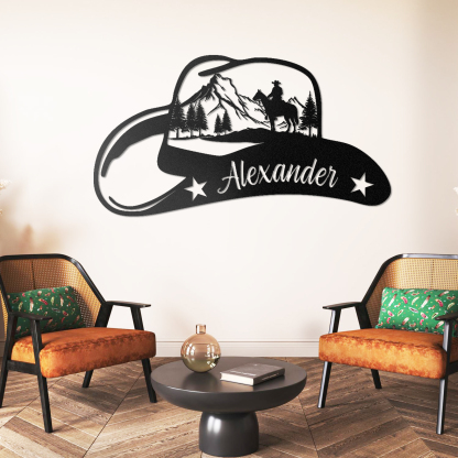 Personalized Metal Signs, Hummingbird Wall Art, Custom Family Name Sign, Outdoor Wall Decor, Metal Yard Art, Outdoor Decorations for Yard, Fence Decor, Housewarming Gifts Color10