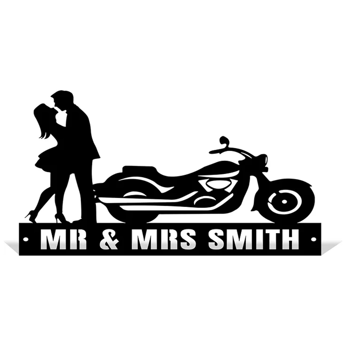 Personalized Office Decor for  Workspaces,Handcrafted Iron Desk Sign -MetalsignX