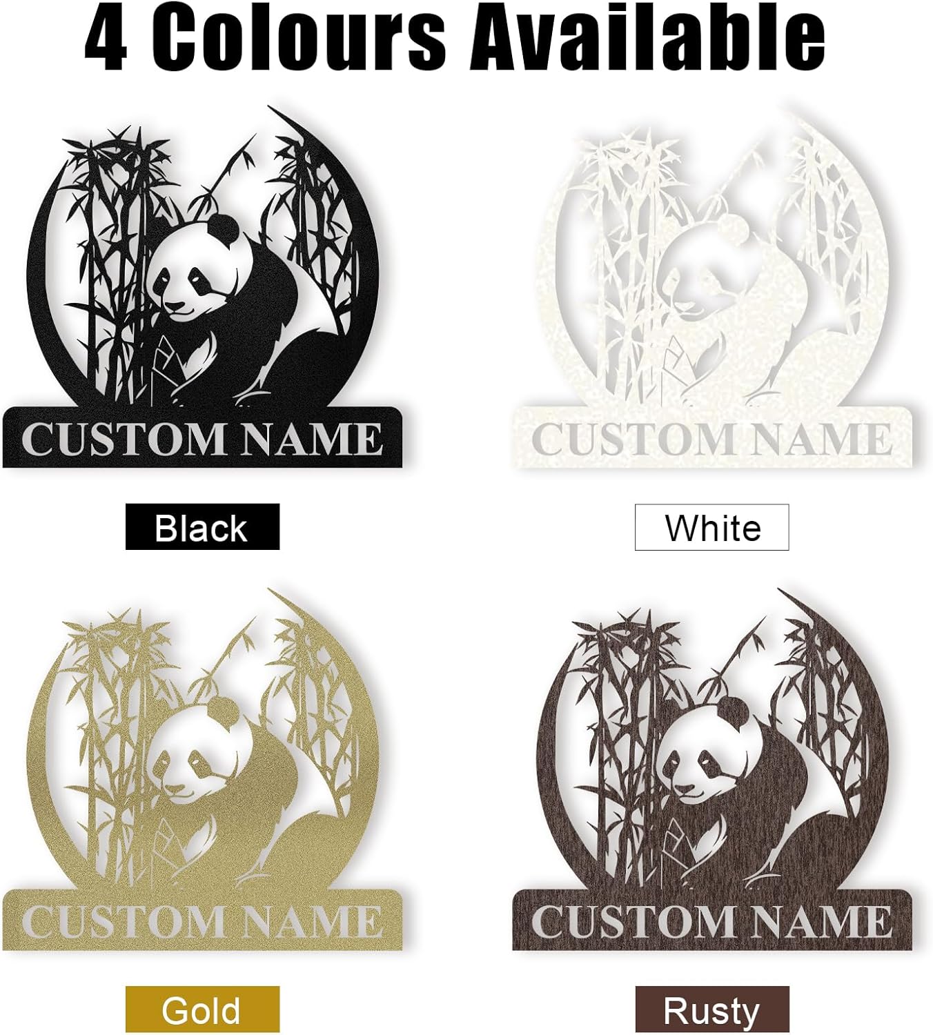 Personalized Metal Animal Signs – Rustic Home & Outdoor Decor-MetalsignX