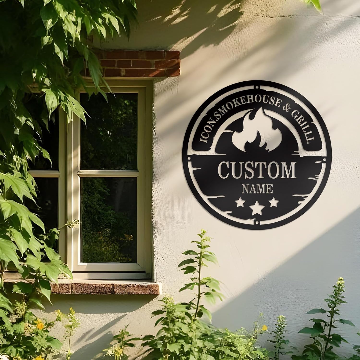 Personalized Metal Wall Art - Custom Family Name Sign for Weddings & Housewarming-MetalsignX