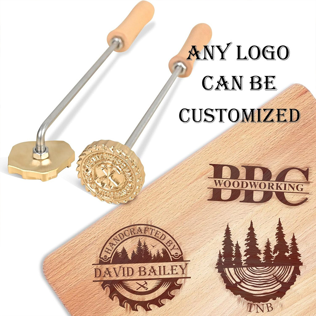 Custom Electric Branding Iron for Wood, Durable Personalized Logo Metal Branding Iron for Wood Burning Stamp Leather Meat, Handcrafted Design Weddings & Personalized Gifts