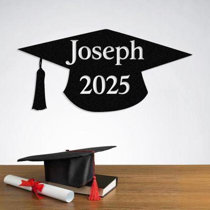 Personalized Graduation Metal Sign, Graduation Congratulations Signs, Class Of 2025 University, Grad Sign Wall Art Decor, Metal Signs Customized, Graduation Decorations 2025, Congrats Party Gift