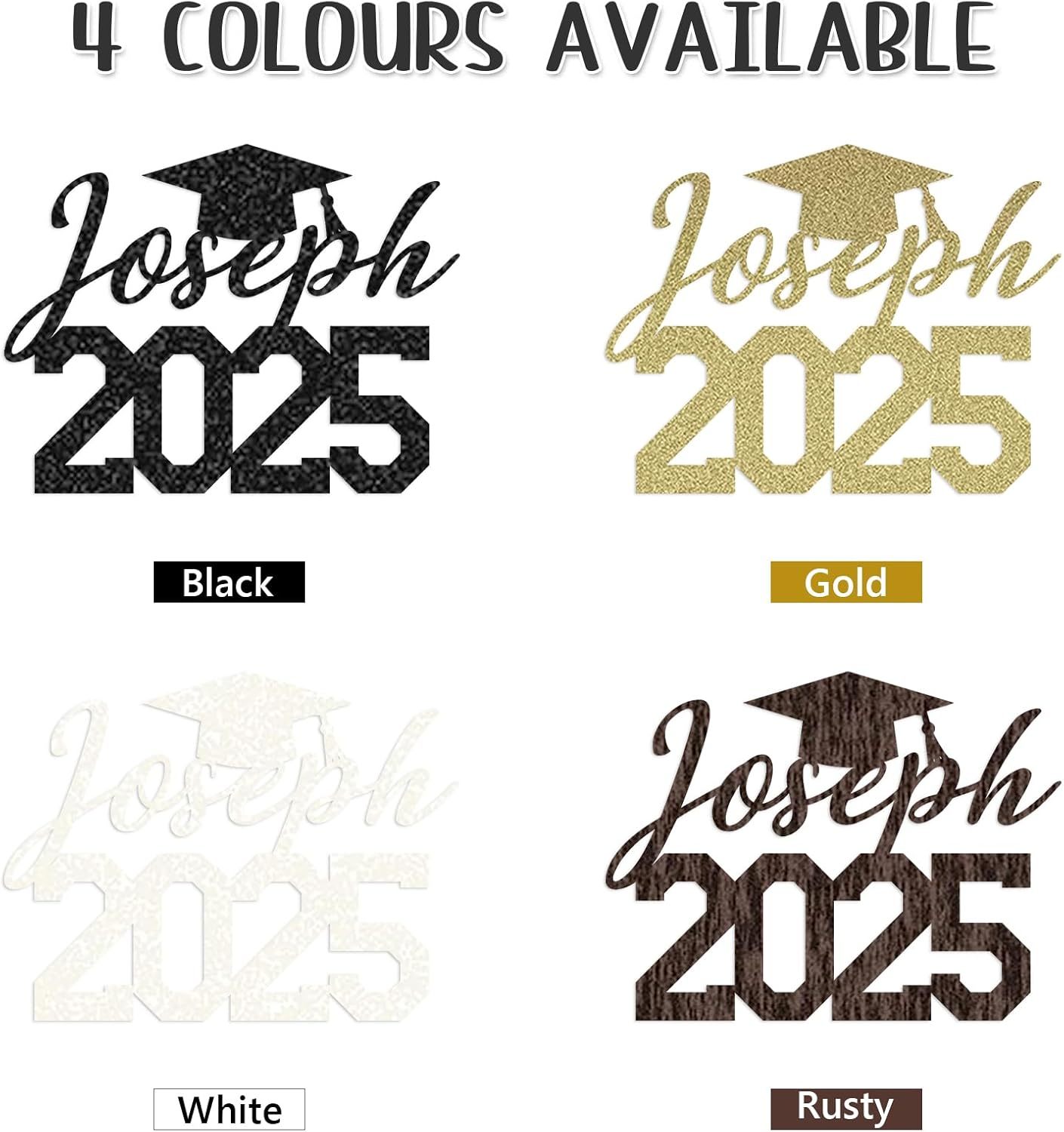 Personalized Graduation Metal Sign, Graduation Congratulations Signs, Class Of 2025 University, Grad Sign Wall Art Decor, Metal Signs Customized, Graduation Decorations 2025, Congrats Party Gift