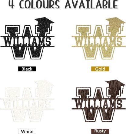 Personalized Graduation Metal Sign, Graduation Congratulations Signs, Class Of 2025 University, Grad Sign Wall Art Decor, Metal Signs Customized, Graduation Decorations 2025, Congrats Party Gift