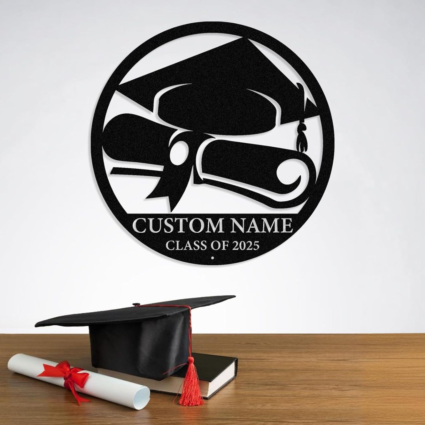 Personalized Graduation Metal Sign, Graduation Congratulations Signs, Class Of 2025 University, Grad Sign Wall Art Decor, Metal Signs Customized, Graduation Decorations 2025, Congrats Party Gift