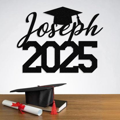Personalized Graduation Metal Sign, Graduation Congratulations Signs, Class Of 2025 University, Grad Sign Wall Art Decor, Metal Signs Customized, Graduation Decorations 2025, Congrats Party Gift