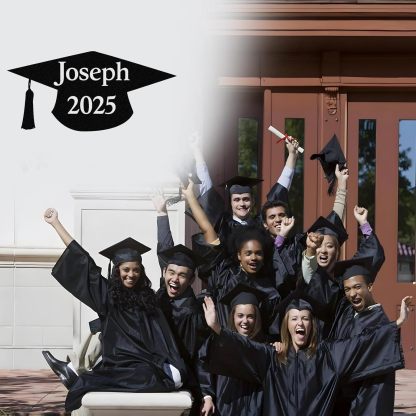 Personalized Graduation Metal Sign, Graduation Congratulations Signs, Class Of 2025 University, Grad Sign Wall Art Decor, Metal Signs Customized, Graduation Decorations 2025, Congrats Party Gift