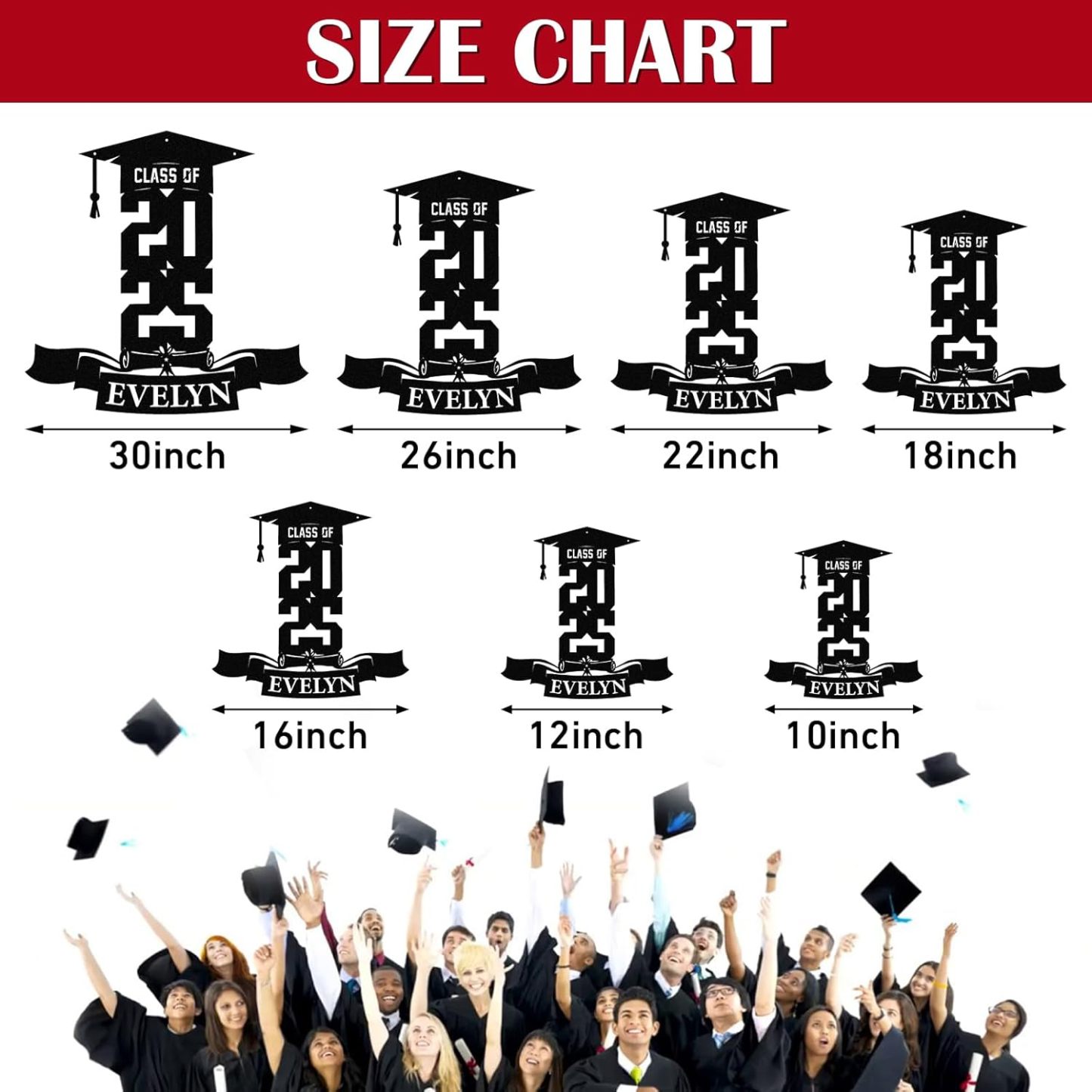 Personalized Graduation Metal Sign, Graduation Congratulations Signs, Class Of 2025 University, Grad Sign Wall Art Decor, Metal Signs Customized, Graduation Decorations 2025, Congrats Party Gift