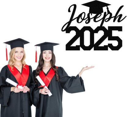 Personalized Graduation Metal Sign, Graduation Congratulations Signs, Class Of 2025 University, Grad Sign Wall Art Decor, Metal Signs Customized, Graduation Decorations 2025, Congrats Party Gift