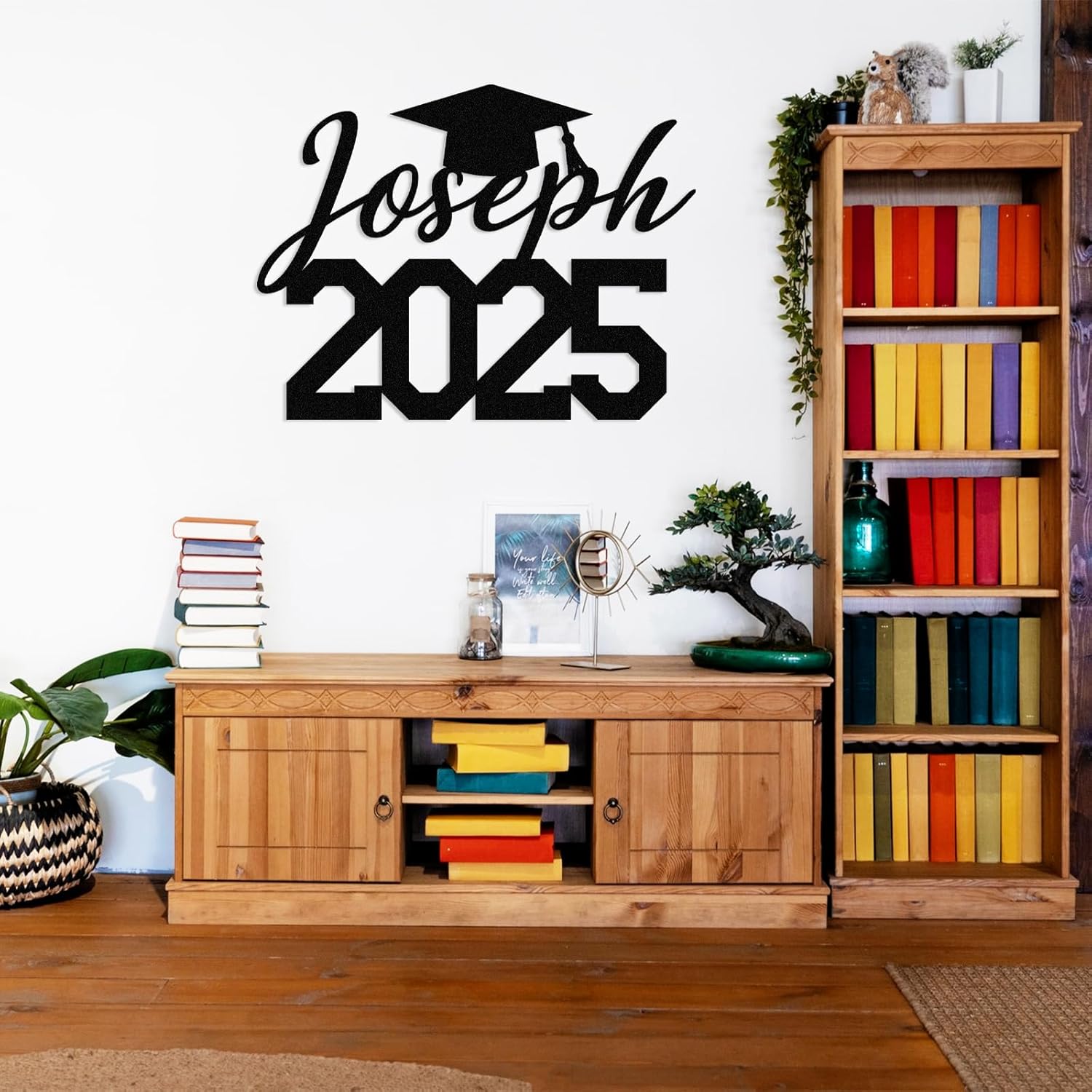 Personalized Graduation Metal Sign, Graduation Congratulations Signs, Class Of 2025 University, Grad Sign Wall Art Decor, Metal Signs Customized, Graduation Decorations 2025, Congrats Party Gift