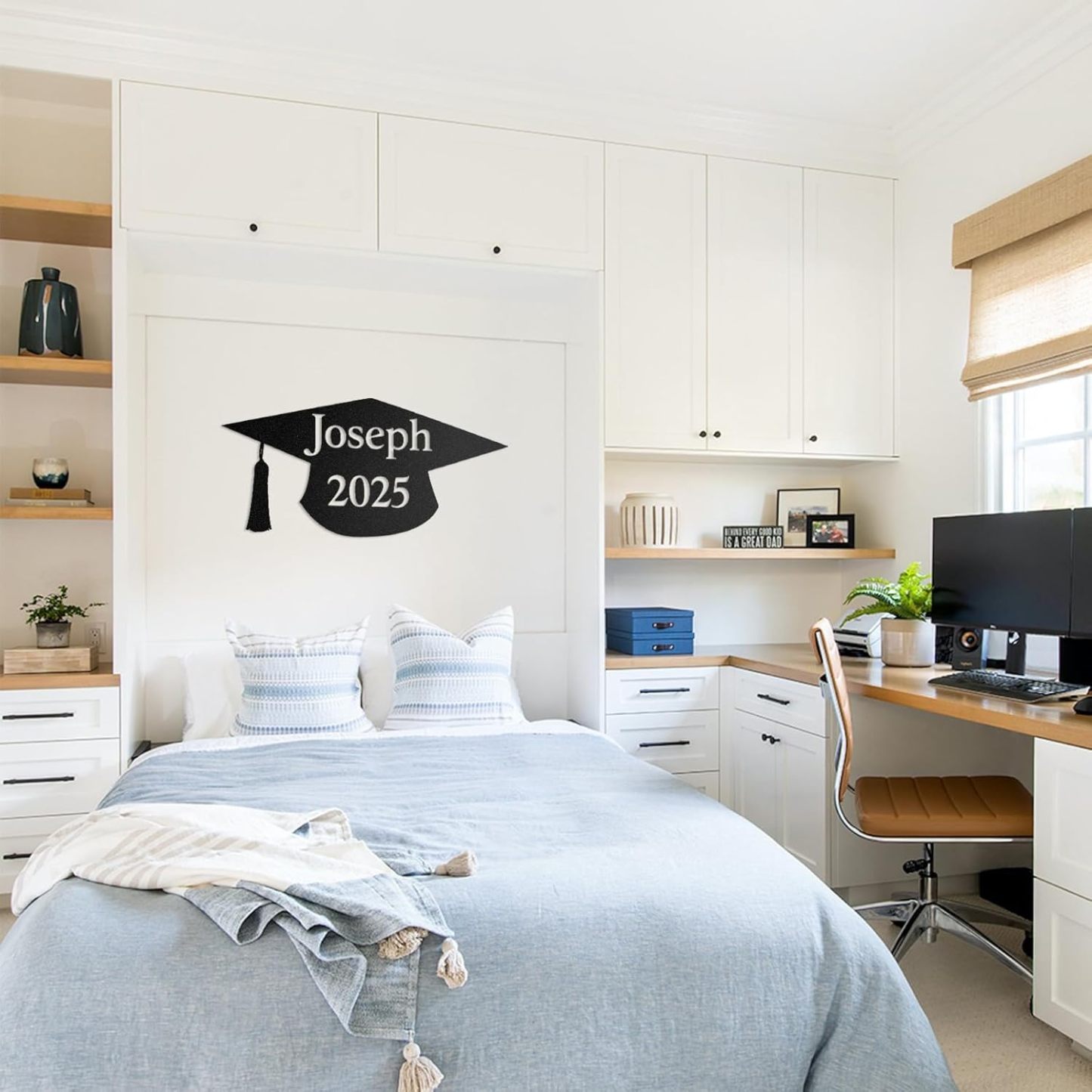 Personalized Graduation Metal Sign, Graduation Congratulations Signs, Class Of 2025 University, Grad Sign Wall Art Decor, Metal Signs Customized, Graduation Decorations 2025, Congrats Party Gift