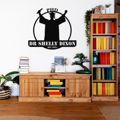 Personalized Graduation Metal Sign, Graduation Congratulations Signs, Class Of 2025 University, Grad Sign Wall Art Decor, Metal Signs Customized, Graduation Decorations 2025, Congrats Party Gift