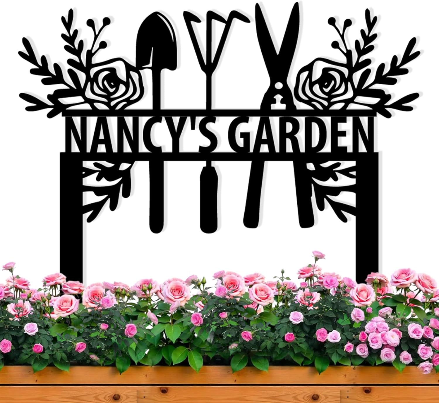 Personalized Garden Sign, Custom Bird Metal Garden Stake Sign, Garden Signs for Outside, Metal Lawn Art, Metal Signs Customized, Garden Signs Decorative Outdoor, Patio Plaque Decor