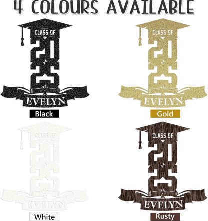 Personalized Graduation Metal Sign, Graduation Congratulations Signs, Class Of 2025 University, Grad Sign Wall Art Decor, Metal Signs Customized, Graduation Decorations 2025, Congrats Party Gift