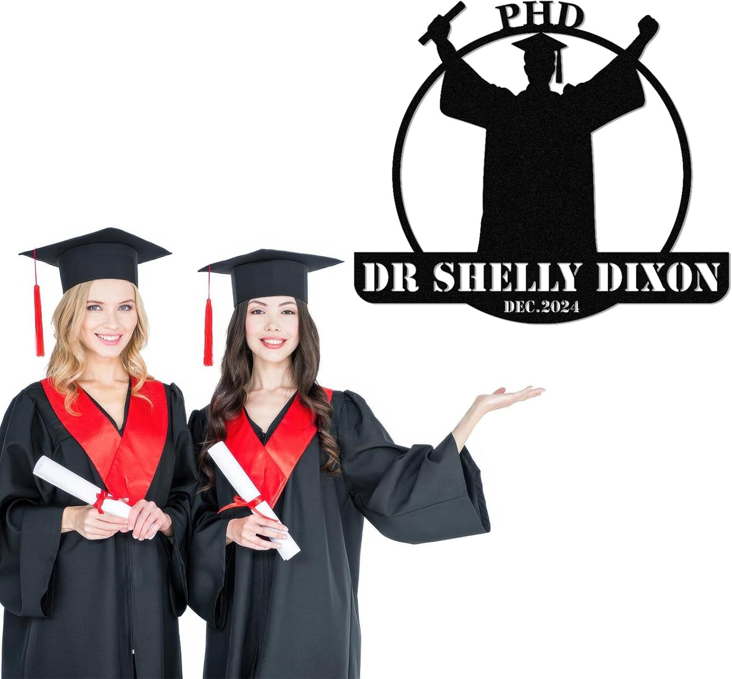 Personalized Graduation Metal Sign, Graduation Congratulations Signs, Class Of 2025 University, Grad Sign Wall Art Decor, Metal Signs Customized, Graduation Decorations 2025, Congrats Party Gift