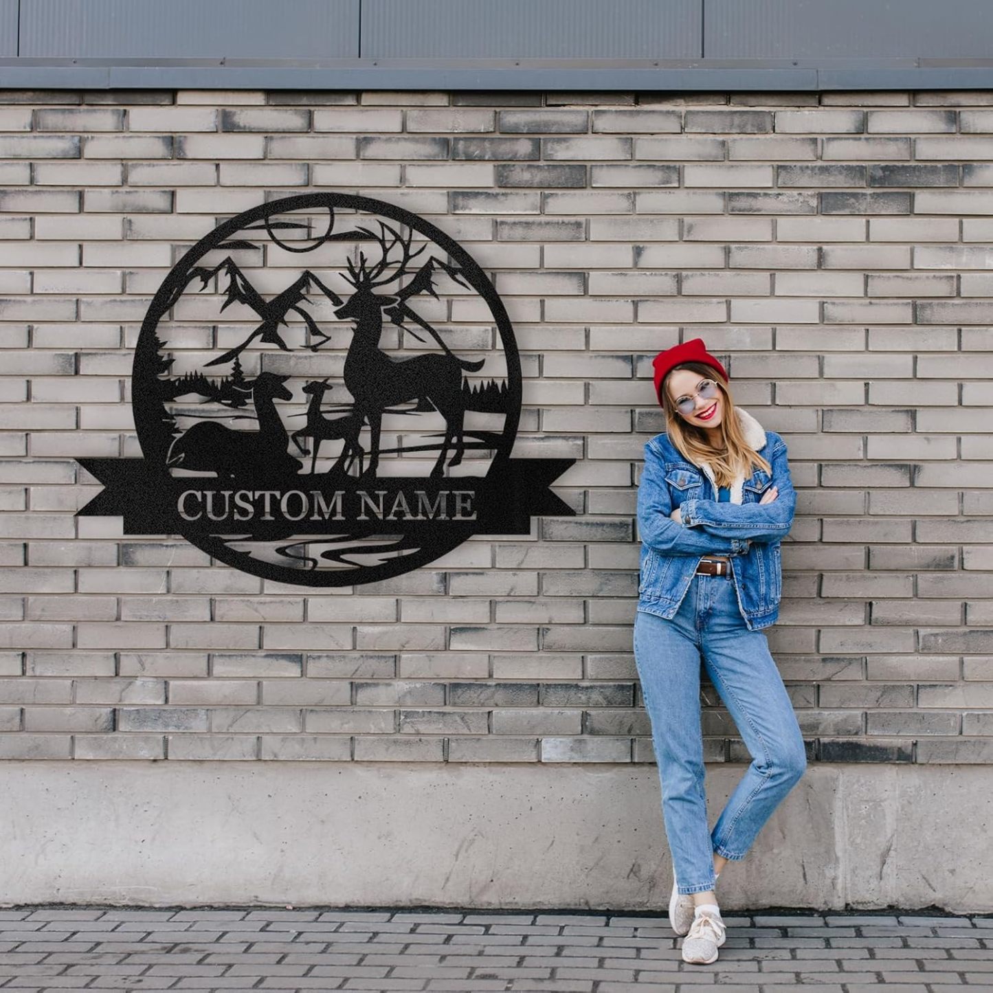 Personalized Metal Animal Signs – Rustic Home & Outdoor Decor-MetalsignX