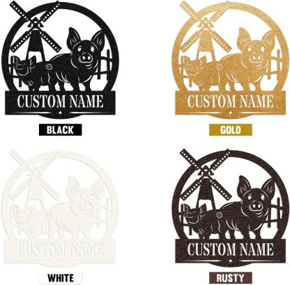 Personalized Antler Metal Cabin Sign | Custom Metal Sign | Family Sign Wall Art | Outdoor Deer Hunter Gift -MetalsignX