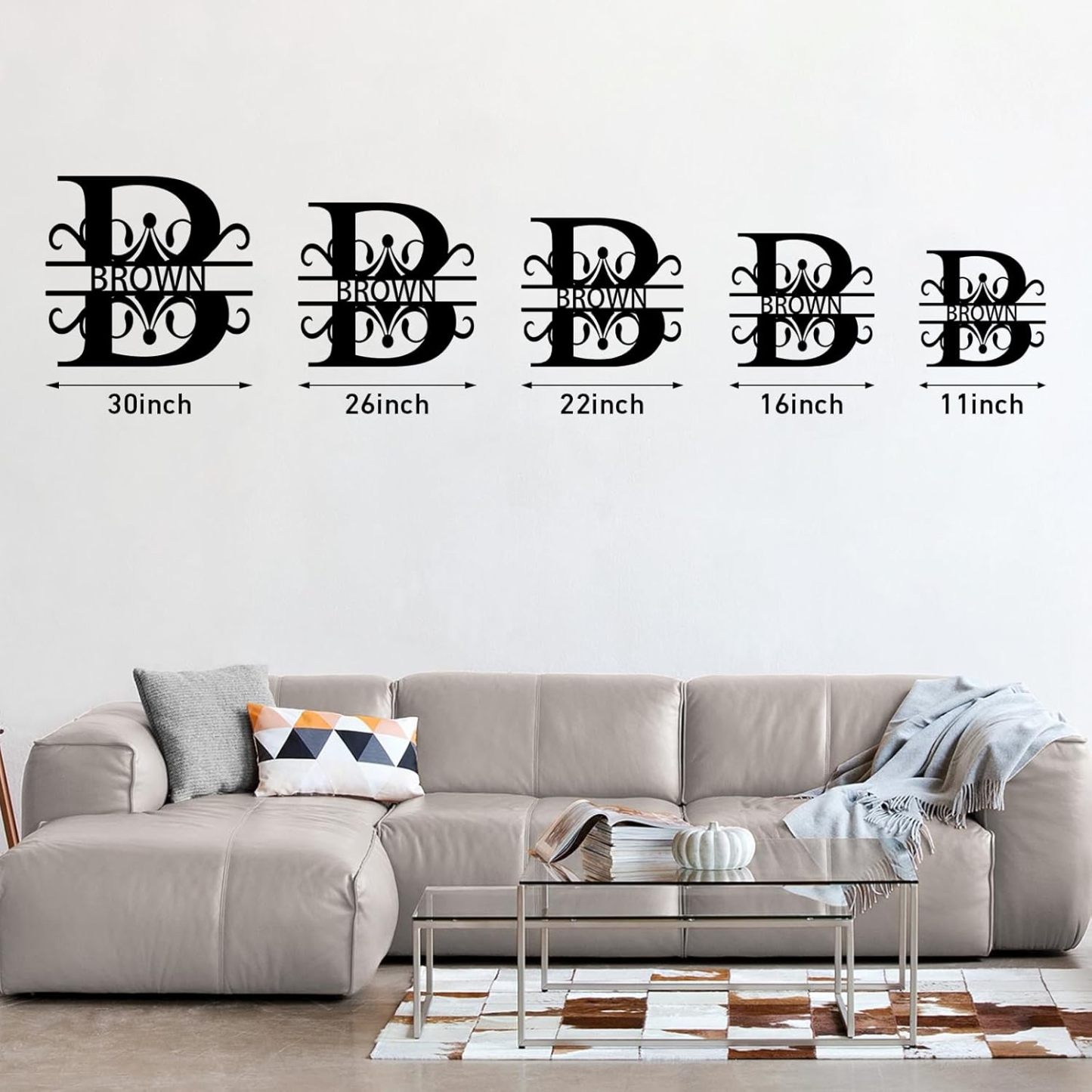 Custom Name Metal Signs, Last Name Sign, Wedding/Couple/Housewarming Gift-MetalsignX