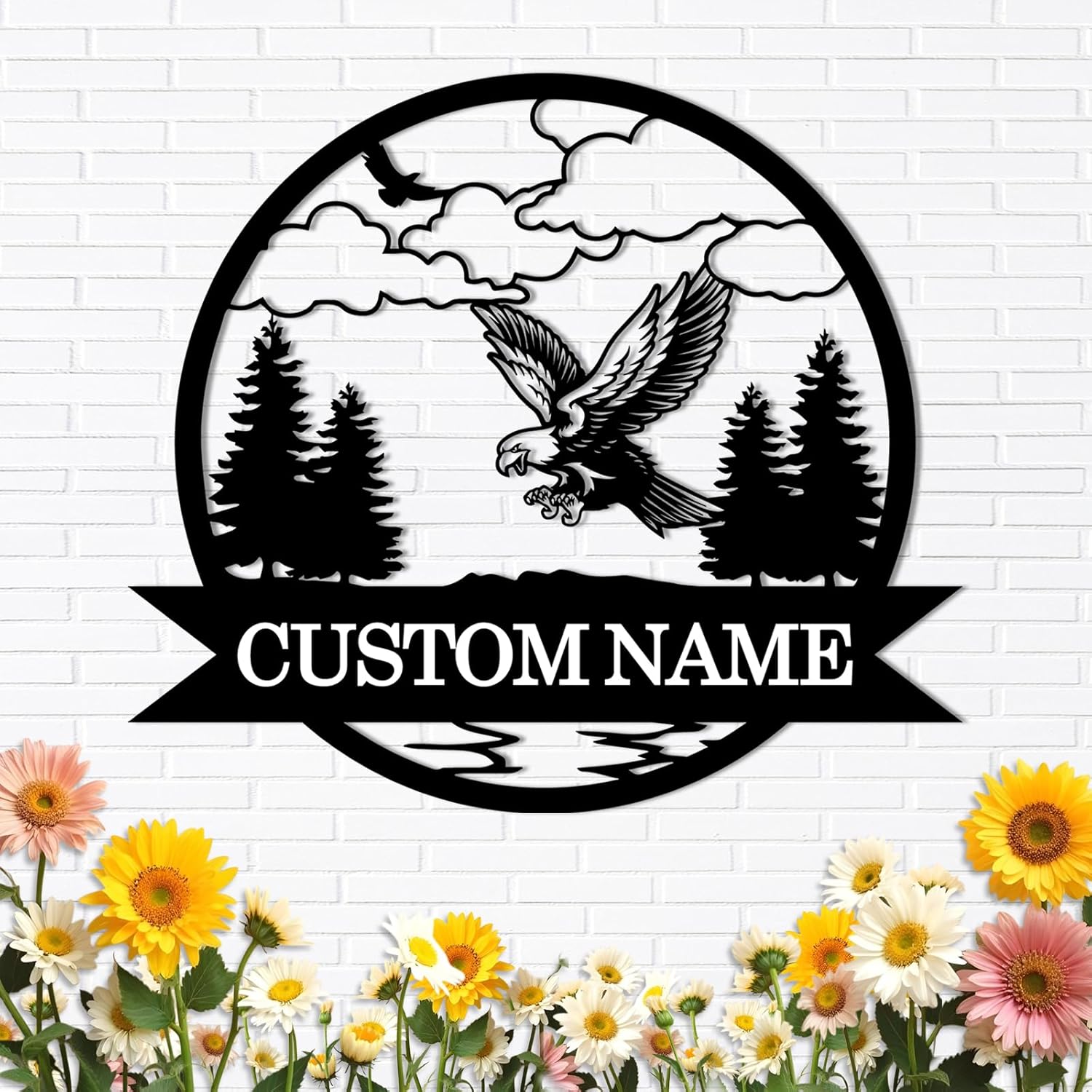 Custom Iron Animal Signs - Personalized Metal Wall Decor with Dragon, Bear, Fox & More-MetalsignX
