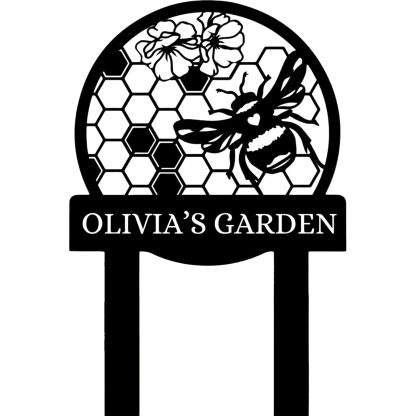 Personalized Garden Signs  | Garden Signs Decorative Outdoor | Gardening Decor Gifts-MetalsignX