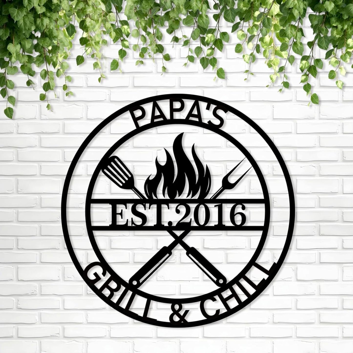 Custom Garden Sign, Vegetable Garden Sign, Personalized Metal Garden Signs for Outdoors-MetalsignX