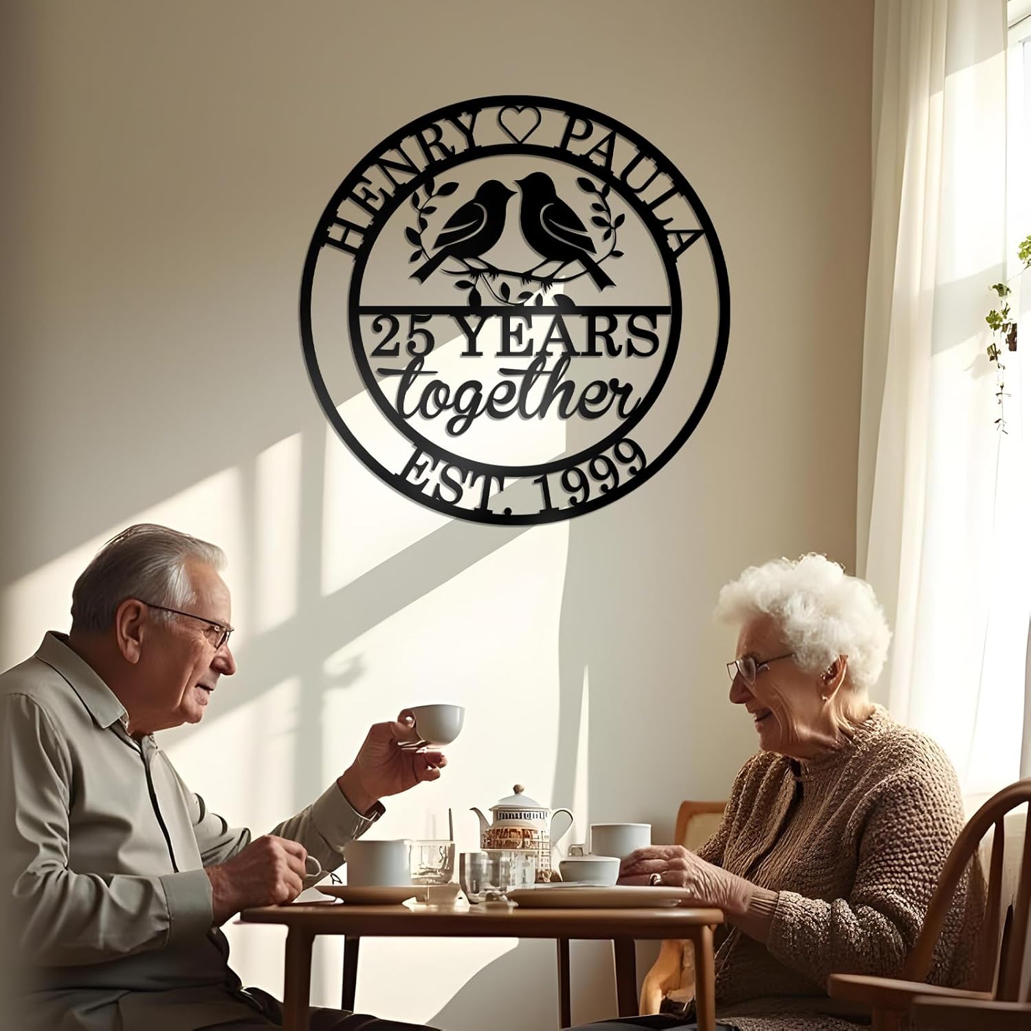 Personalized Campfire Metal Sign , Rustic Outdoor Wall Decor for Campgrounds-MetalsignX