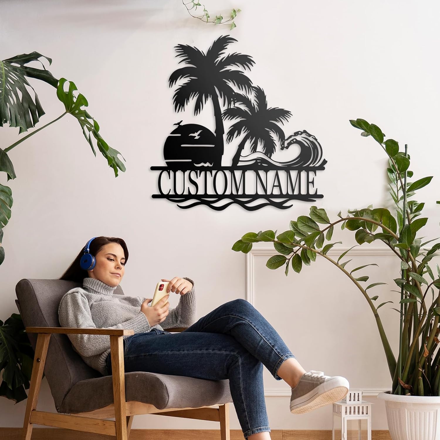 Personalized Lighthouse Metal Sign – Custom Nautical Outdoor Wall Decor for Beach House & Cabin-MetalsignX