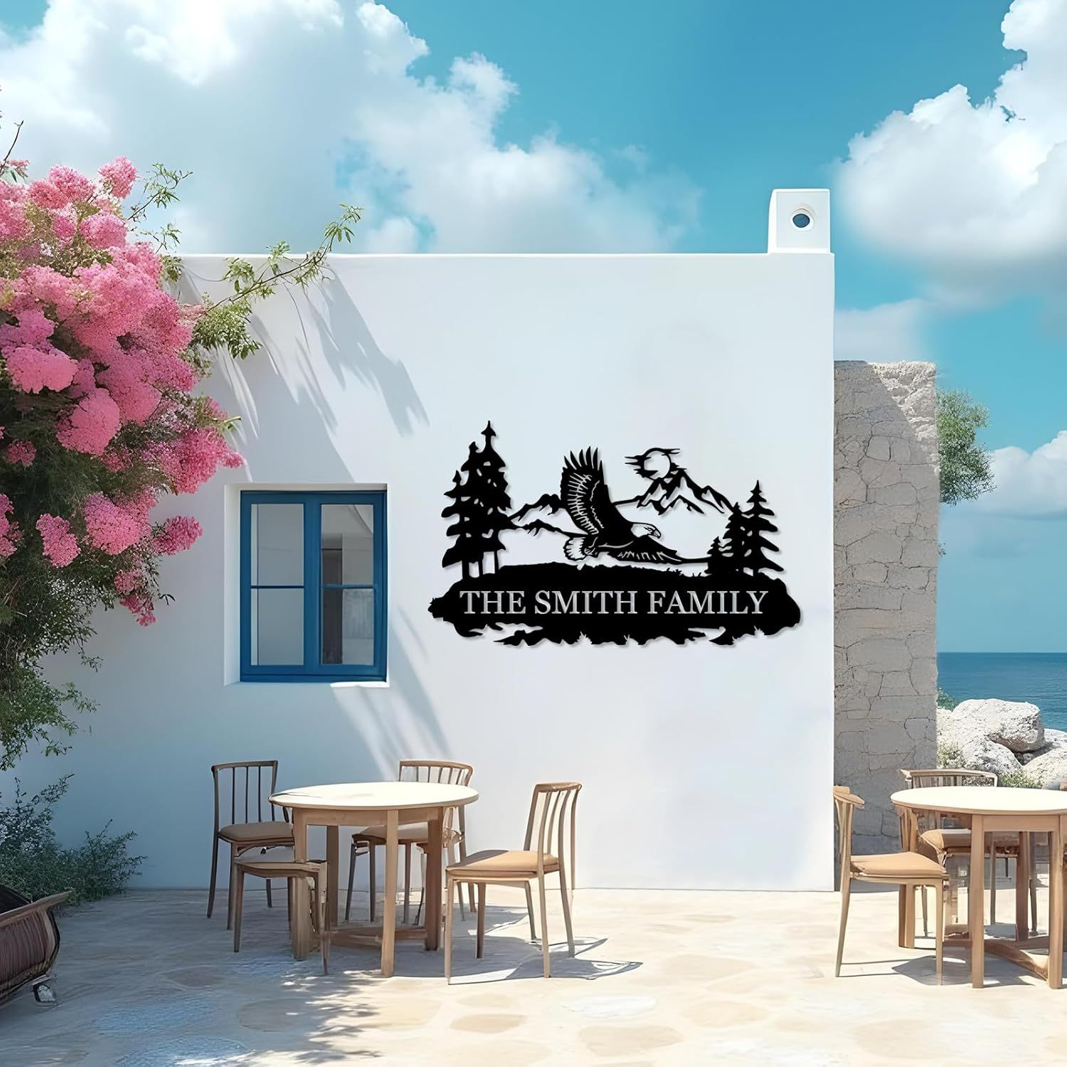 Personalized Campfire Metal Sign , Rustic Outdoor Wall Decor for Campgrounds-MetalsignX