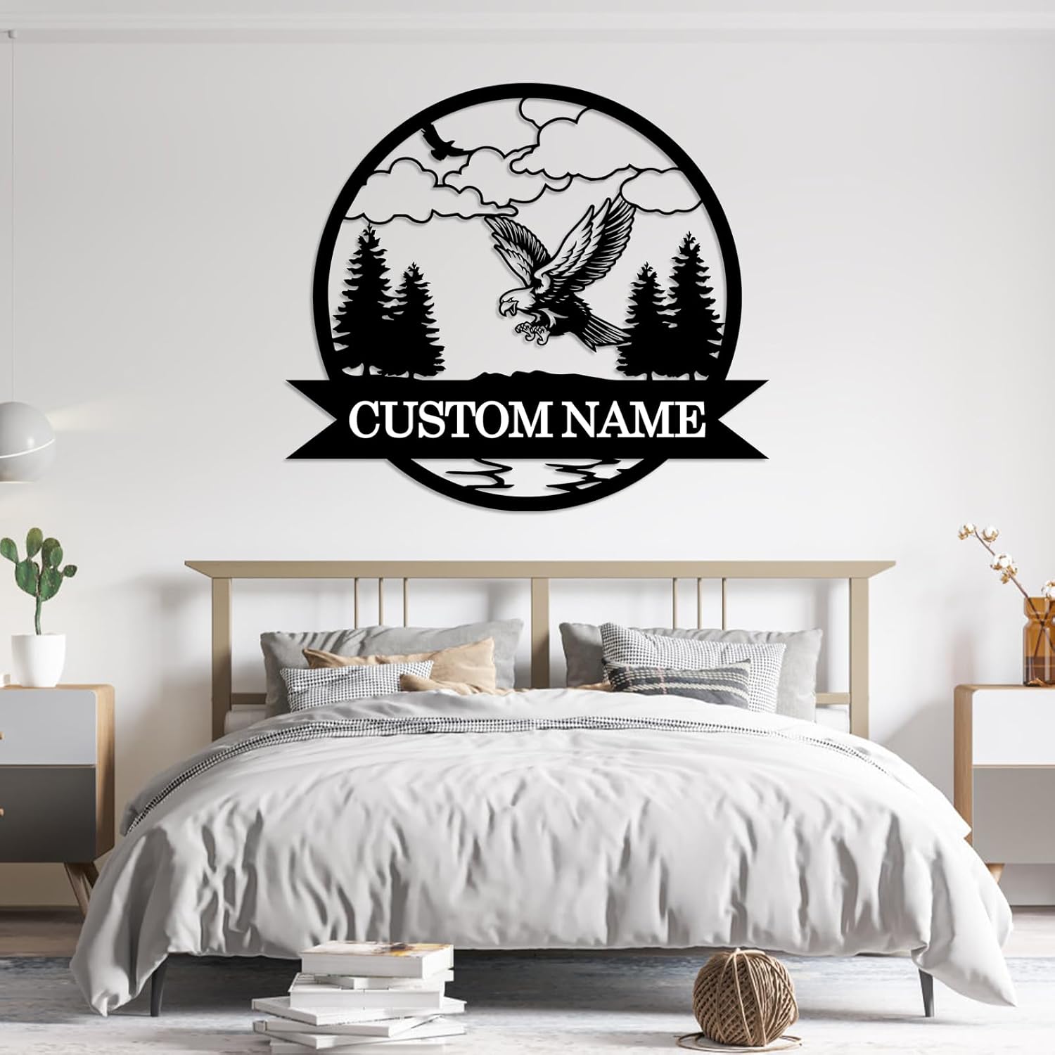 Custom Iron Animal Signs - Personalized Metal Wall Decor with Dragon, Bear, Fox & More-MetalsignX