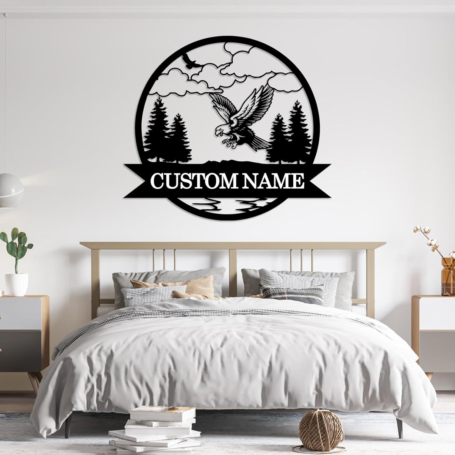 Custom Iron Animal Signs - Personalized Metal Wall Decor with Dragon, Bear, Fox & More-MetalsignX