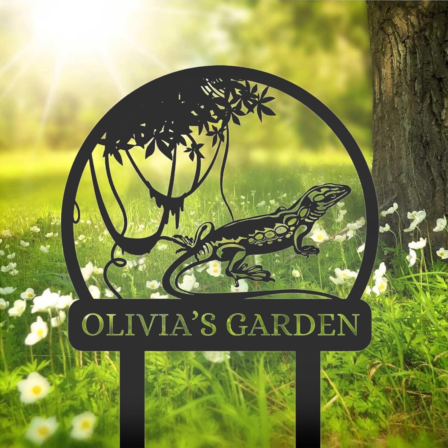 Personalized Garden Signs  | Garden Signs Decorative Outdoor | Gardening Decor Gifts-MetalsignX