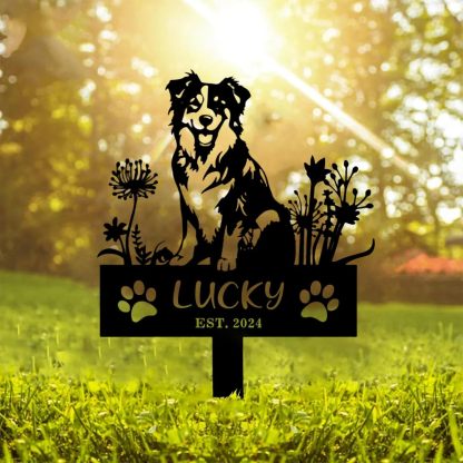 Personalized Pet Memorial Garden Stake, Custom Cat Headstone for Outdoor Decor | Memorial Plaque for Lost Pets-MetalsignX