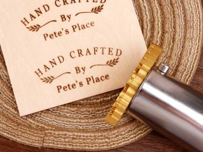 Custom Electric Branding Iron for Wood, Durable Personalized Logo Metal Branding Iron for Wood Burning Stamp Leather Meat, Handcrafted Design Weddings & Personalized Gifts