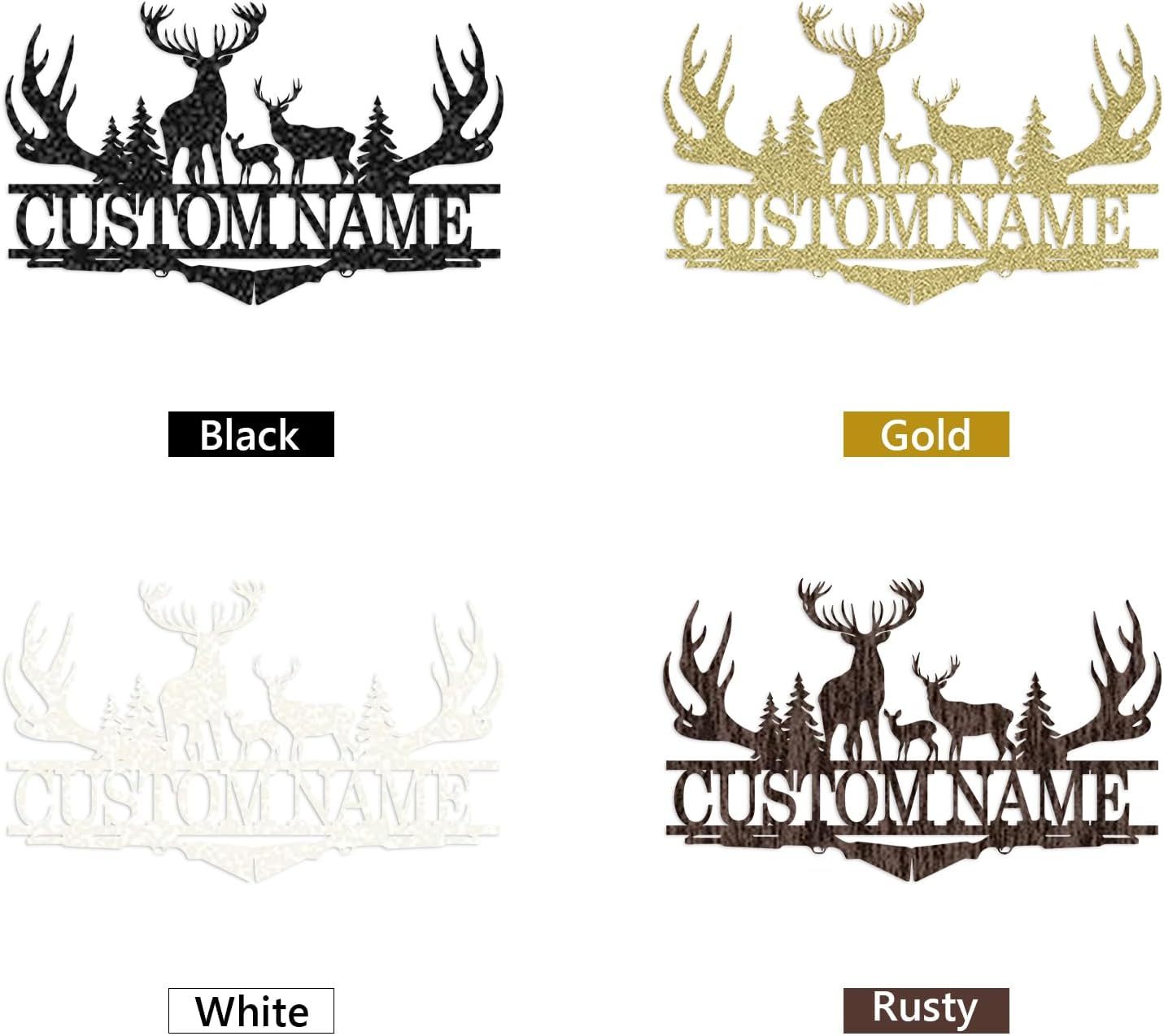 Custom Iron Animal Signs - Personalized Metal Wall Decor with Dragon, Bear, Fox & More-MetalsignX