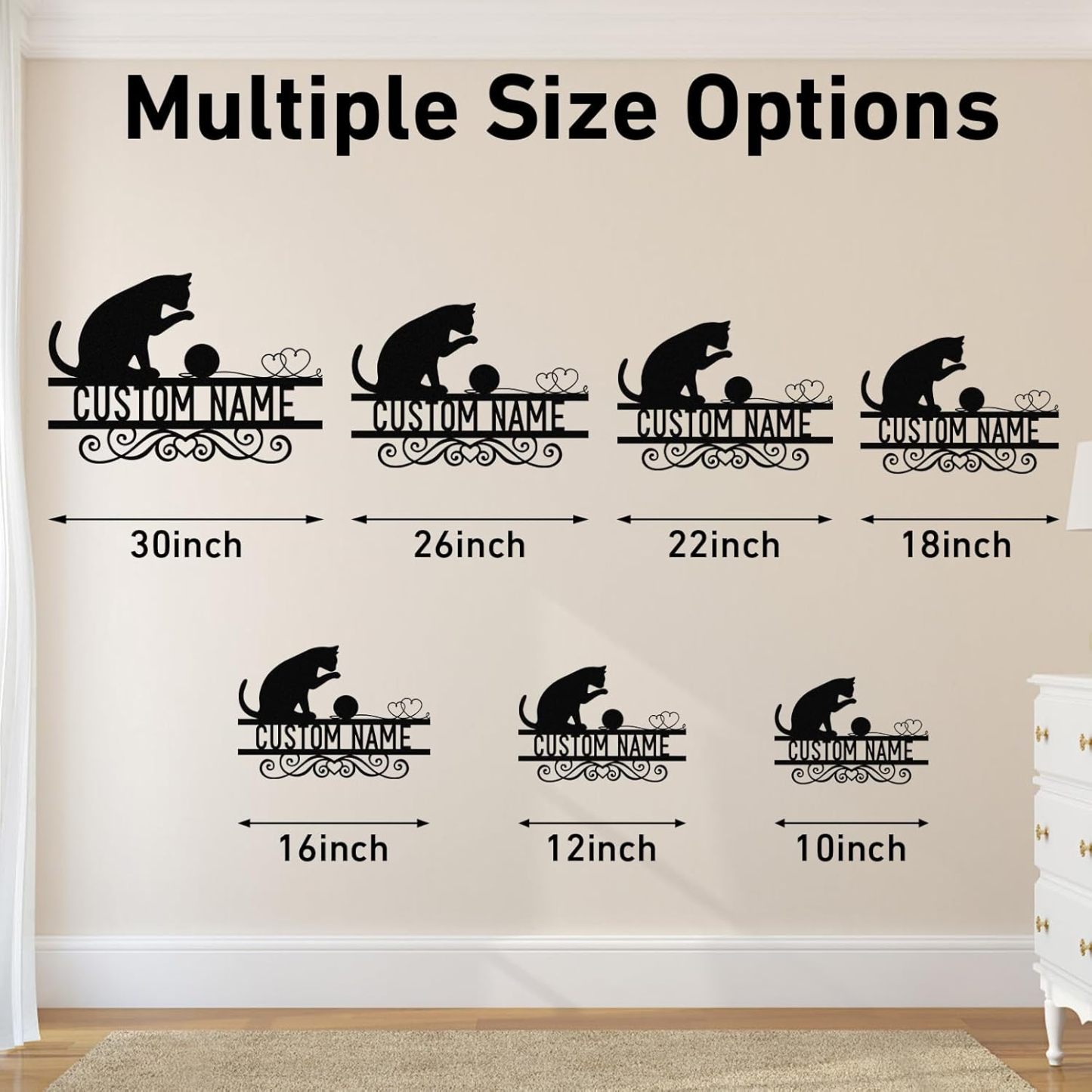 Custom Iron Animal Signs - Personalized Metal Wall Decor with Dragon, Bear, Fox & More-MetalsignX