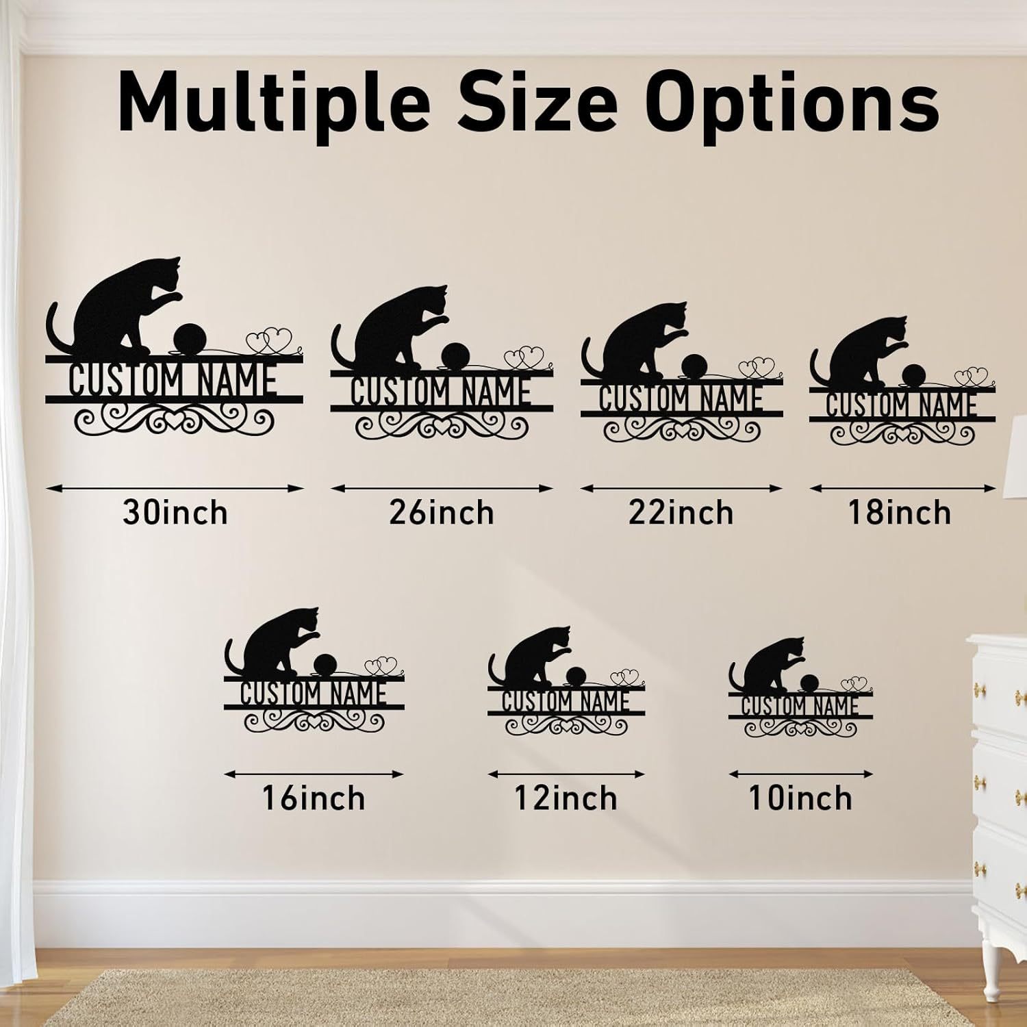 Custom Iron Animal Signs - Personalized Metal Wall Decor with Dragon, Bear, Fox & More-MetalsignX