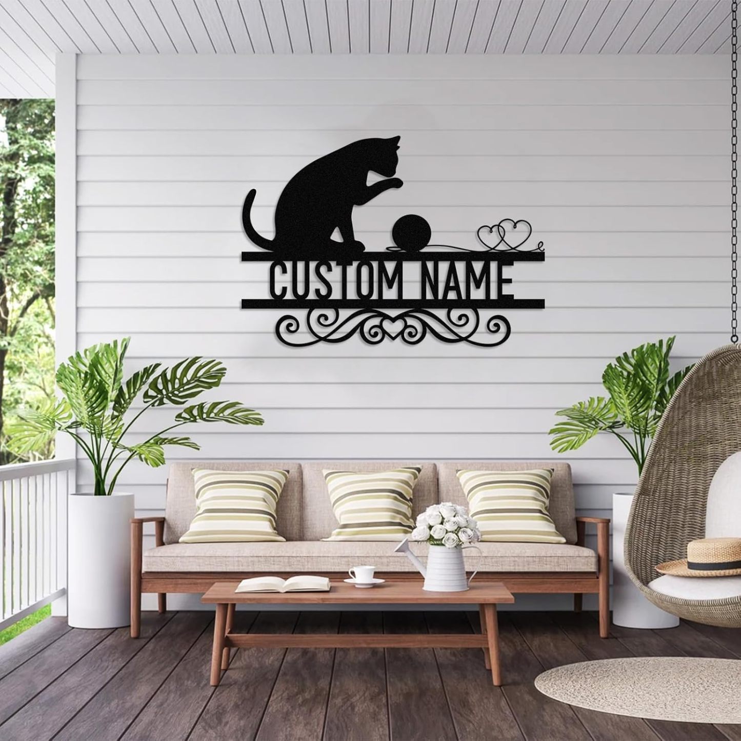Custom Iron Animal Signs - Personalized Metal Wall Decor with Dragon, Bear, Fox & More-MetalsignX