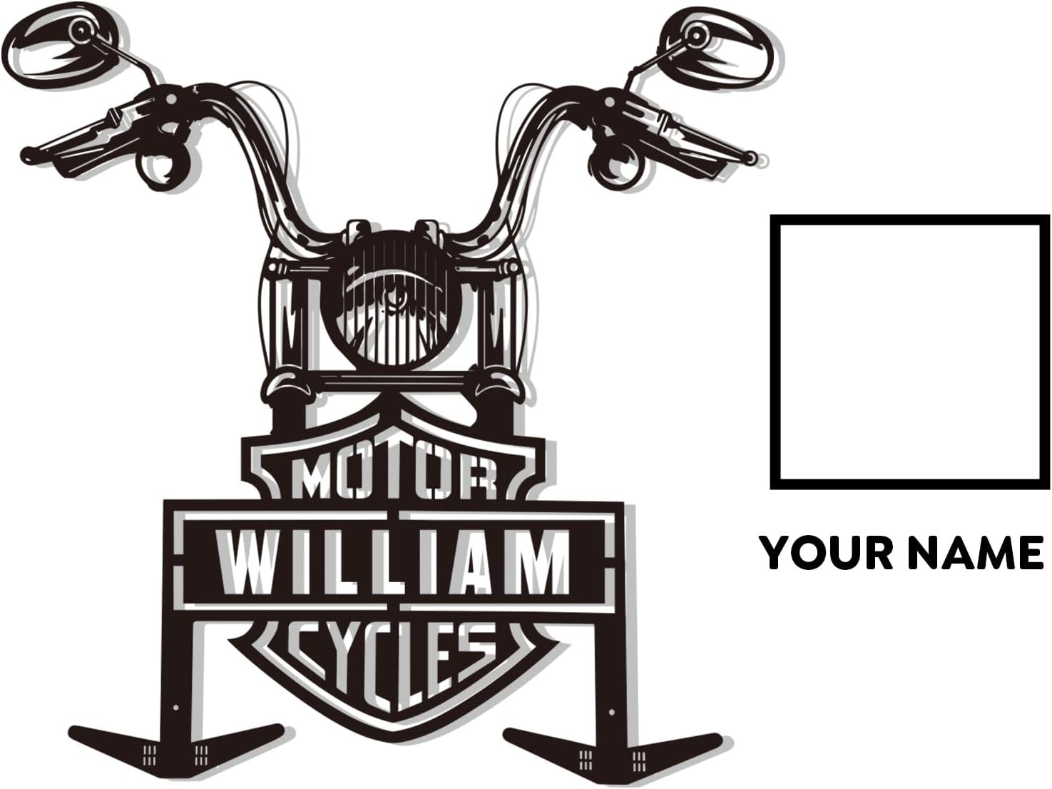 Rustic Wrought Iron Helmet Wall Mount ,Stylish Motorcycle Storage Solution-MetalsignX