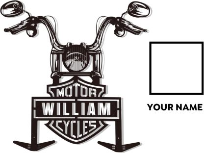 Rustic Wrought Iron Helmet Wall Mount ,Stylish Motorcycle Storage Solution-MetalsignX