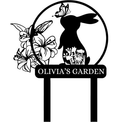 Personalized Garden Signs  | Garden Signs Decorative Outdoor | Gardening Decor Gifts-MetalsignX