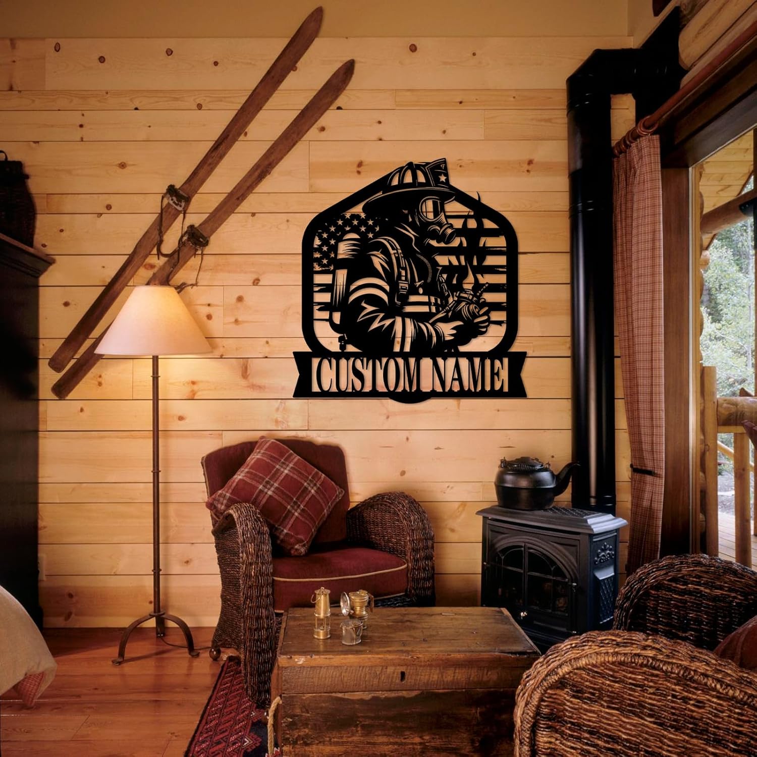 Personalized Beach Metal Sign, Custom Flamingo Metal Name Sign-MetalsignX