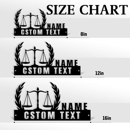  Custom Family Name Plate for Desk, Metal Sign Name Tags, Personalized Desk Accessories-MetalsignX