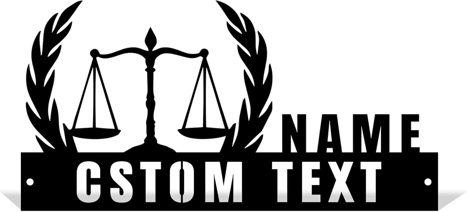  Custom Family Name Plate for Desk, Metal Sign Name Tags, Personalized Desk Accessories-MetalsignX